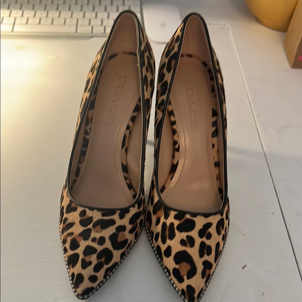 Coach Leopard Print Women's Shoes